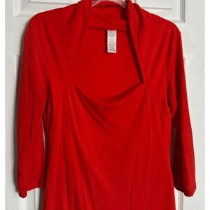 Avon Red Women's Blouse